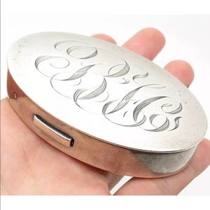 Mary Dunhill Vintage Compact/ Pill Box